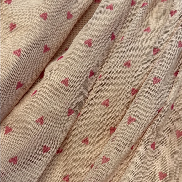 Old Navy Light Pink Skirt with Heart Pattern - Picture 2 of 3